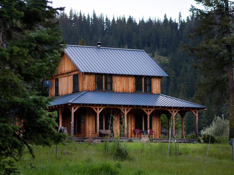 Summer evening at Meadow House